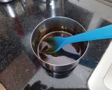 A picture of step 12 of Schezwan curry.