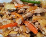 รูปขั้นตอนการทำที่ 3 ของ หมูผัดกิมจิ