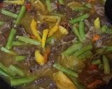 Foto langkah ke 5 dari resep Asem-Asem Daging + Buncis.