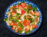 Foto del paso 3 de la receta: CHULETAS DE PUNTA PALETA DE CERDO, A LA PLANCHACON PICO DE GALLO, KETO, JON STYLE