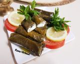 صورة لخطوة 5 من وصفة ورق عنب محشي لبنه