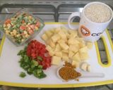 Foto del paso 4 de la receta: Arroz con verduras al curry