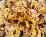 Gombás hagymás frittata 🍄‍🟫🍳 recept fázis 4 fotója