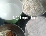 A picture of step 1 of FINGER MILLET JAGGERY DIET COOKIESVegan Without bp/bs,butter.