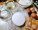 Pas rețetă Prăjitură cu brânză dulce cu stafide 1 fotografie