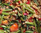 Foto langkah ke 3 dari resep Tumis sambal tempe kangkung.