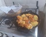 Foto del paso 6 de la receta: Buñuelos de lechuga y cebolla