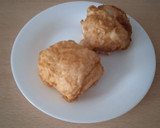 Foto del paso 4 de la receta: Bolas de pollo rellenas en salsa de manzana