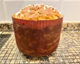 Foto del paso 13 de la receta: Panettone con pasas y chocolate blanco “sin gluten”