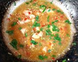 A picture of step 2 of Chinese Green Chilli Chicken Curry 😋.