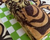 Foto langkah ke 10 dari resep Bolu Zebra Marmer.
