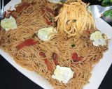 A picture of step 7 of Juicy spaghettis.