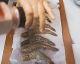 大蝦菠菜蘑菇意粉 附「實作影片」的食譜步驟5照片