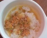 Foto langkah ke 8 dari resep Mpasi nasi tim kuah tuna #9monthsold.