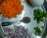 கேரட் ஆம்லெட் (Carrot omelette recipe in tamil) ரெசிபி ஸ்டேப் 1 புகைப்படம்