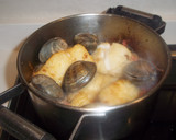 Foto del paso 5 de la receta: Bacalao y marisco con salsa verde