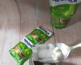 Foto langkah ke 3 dari resep 1096. Chocolate Lava Matcha.