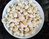 A picture of step 1 of Makhana kheer.