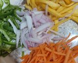 A picture of step 2 of Mango salad..