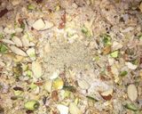 A picture of step 4 of Crunchy dry fruits mixture.