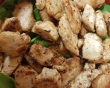 A picture of step 3 of My Garlic Buttered Chicken. 😁.