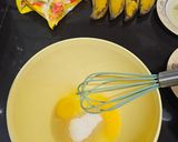 Foto langkah ke 2 dari resep Bolu Pisang Kukus.