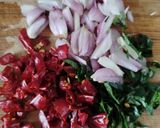 A picture of step 3 of Kollu parupu (Horse gram).