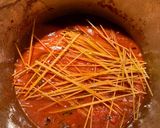 A picture of step 4 of Pressure Cooker Spaghetti and Meatballs.