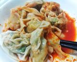 Foto langkah ke 8 dari resep Pangsit udang ayam.