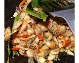 Foto langkah ke 6 dari resep Tumis Daun Pepaya.