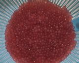 Foto langkah ke 1 dari resep Puding Mutiara Hunkwe Dengan Vla Tepung Beras.