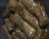 A picture of step 4 of Iraqi vegetarian Dolma.