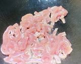 豆乾香根炒肉絲的食譜步驟2照片