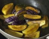 A picture of step 5 of Mocha'r (Banana Flower) Paturi.