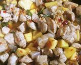 A picture of step 1 of Sweet Jalapeño Mango Chicken.