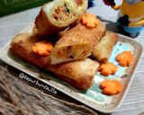 Foto langkah ke 7 dari resep Roti Gulung Isi Rogut Wortel.