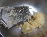 A picture of step 1 of Grated Potato Fritters with Green Chutney.