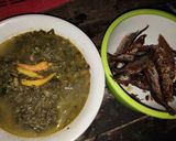 Foto langkah ke 6 dari resep Daun singkong tumbuk kuah santan.