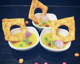 A picture of step 10 of Dal pakwan.