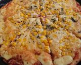صورة لخطوة 5 من وصفة بيتزا بالجبن ☺😋🧀🍕🍕