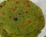 A picture of step 6 of Rice flour and Palak Masala Paratha.