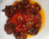 Foto langkah ke 6 dari resep Dendeng Paru balado.