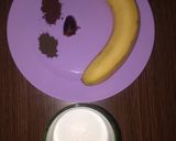 Foto langkah ke 1 dari resep Healthy Banana Cocoa Vanilla Smoothie.