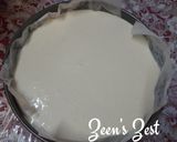 A picture of step 4 of Indian Cherry Cheesecake.