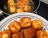 Hình bước làm 5 của món Sữa tươi chiên