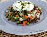 Foto del paso 10 de la receta: Ensalada de Lentejas, Verduras y Burrata