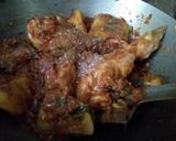 A picture of step 7 of Highway chicken curry.