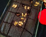 A picture of step 8 of Chocolate walunt brownie (microwave).
