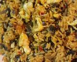 Yellow Rice, Collard Stirfry recipe step 3 photo