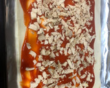 Foto del paso 1 de la receta: Pizza de pollo bacon